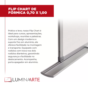 Flip Chart de Frmica 0,70 x 1,00