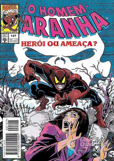 Herói ou Ameaça Vol 127 - O Homem Aranha - Marvel Comics - Sebo e
