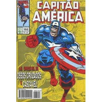 Capito Amrica Vol 192 - As Origens De Ossos Cruzados E Cascavel - Marvel Comics