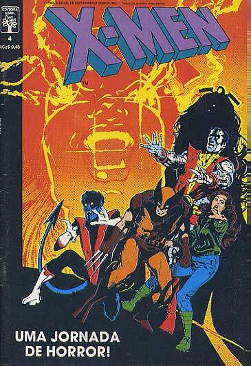 X-Men Vol 4 - Uma Jornada De Horror - Marvel Comics - Sebo e
