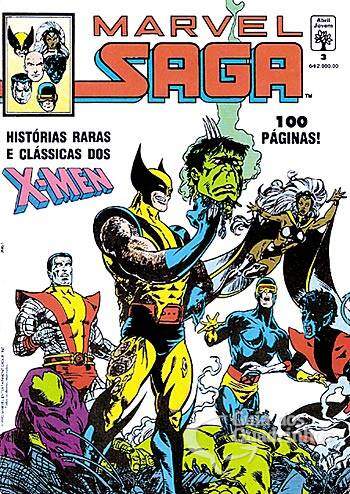 Marvel Saga vol 3 - Histórias Raras e Clássicas dos X Men - Marvel