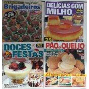 Mini Revistas Culinria - 06 - Kit Com 15