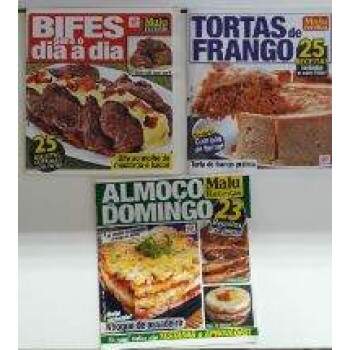Mini Revistas Culinria - 06 - Kit Com 15