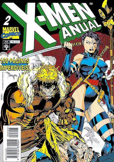 X Men Anual Vol 2 - Marvel Comics - Sebo e Livraria Mania de Cultura