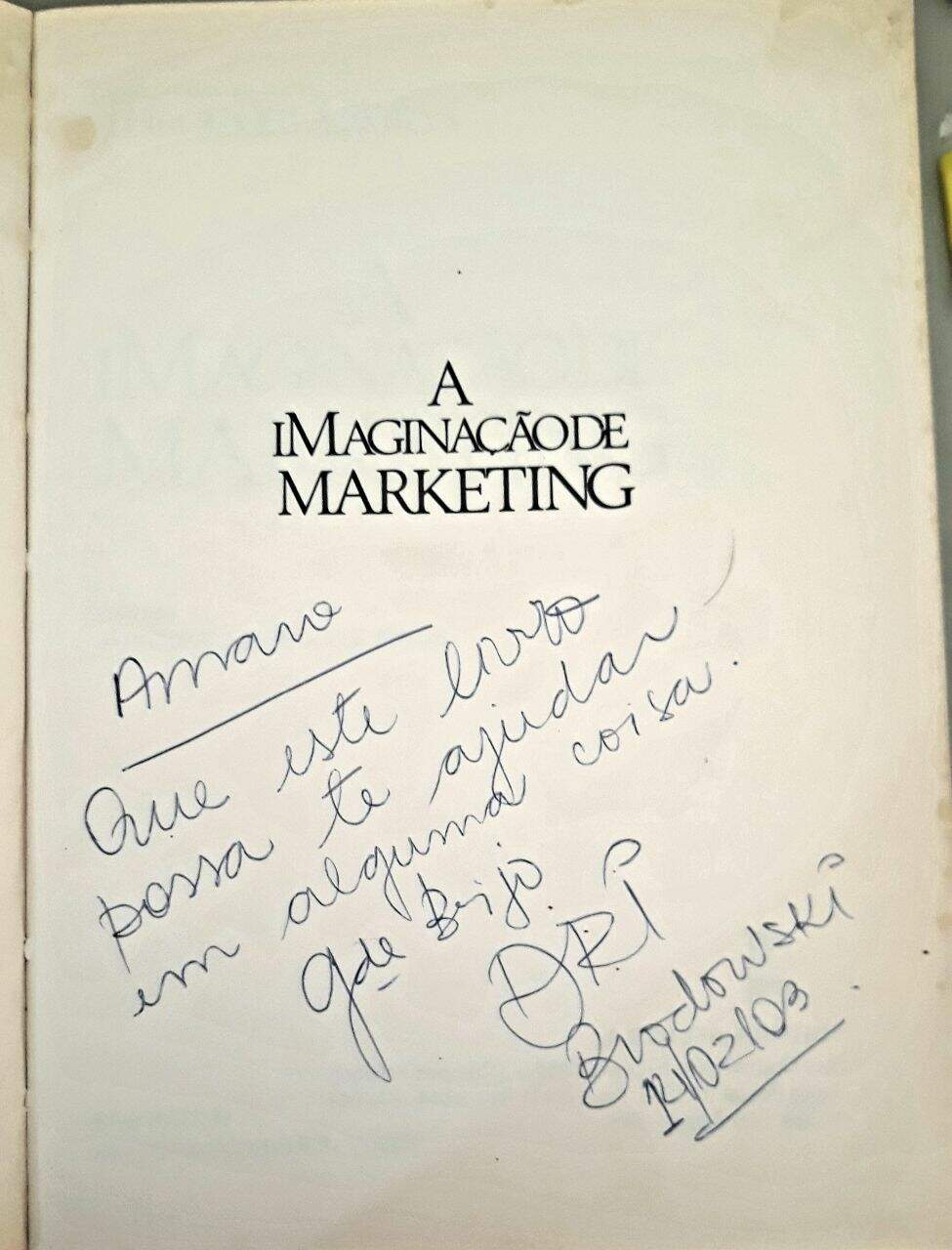 マーケティング・イマジネーション A Imaginação De Marketing - Theodore Levitt - Sebo e Livraria