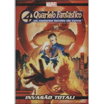 DVD - Quarteto Fantástico Os Maiores Heróis Da Terra - Invasão