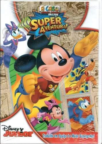 DVD - A Casa Do Mickey Mouse - Super Aventura - Sebo e Livraria