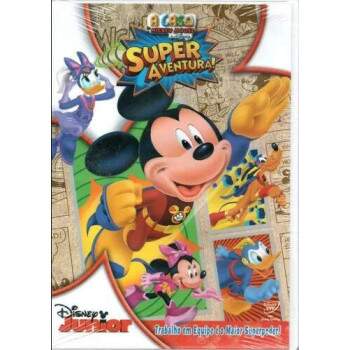 DVD - A Casa Do Mickey Mouse - Super Aventura - Sebo e Livraria