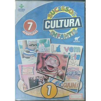 DVD - Sucessos Infantis Cultura Vol.1 - Sebo e Livraria Mania de
