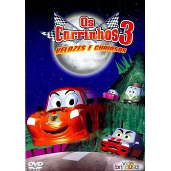 DVD - Os Carrinhos Vol 3 - Velozes E Curiosos - Sebo e Livraria