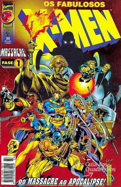 Os Fabulosos X-men Vol 33 - Do Massacre Ao Apocalipse - Marvel