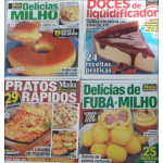 Mini Revistas Culinria - 01 - Kit Com 15