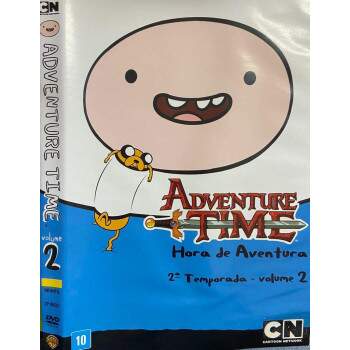 Dvd - Adventure Time - Segunda Temporada - Vol 2 - Sebo e Livraria