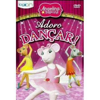Dvd - Angelina Ballerina - Adoro Dançar - Sebo e Livraria Mania de