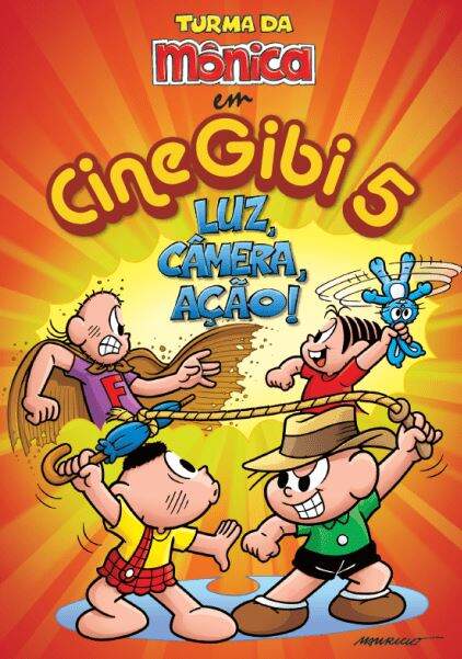 Dvd - Turma Da Mônica Em Cine Gibi 5 - Luz, Câmera, Ação! - Sebo e