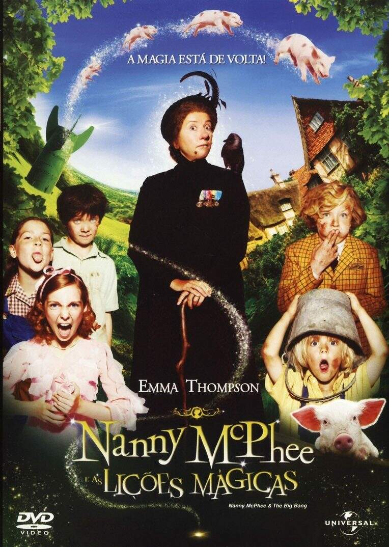 Dvd - Nanny Mcphee - E As Lições Mágicas - Sebo e Livraria Mania