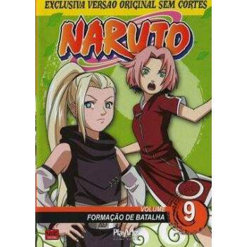 Dvd - Naruto - Formação De Batalha - Vol 9 - Sebo e Livraria Mania