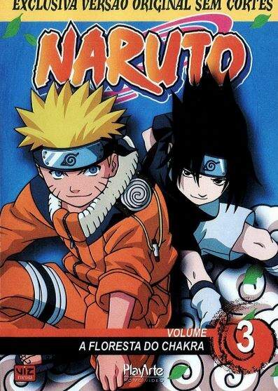 Dvd - Naruto - A Floresta Do Chakra - Vol 3 - Sebo e Livraria