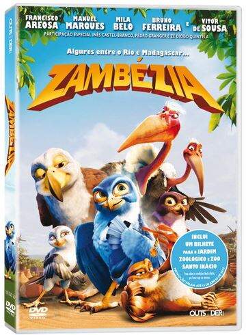 Dvd - Zambezia - Sebo e Livraria Mania de Cultura