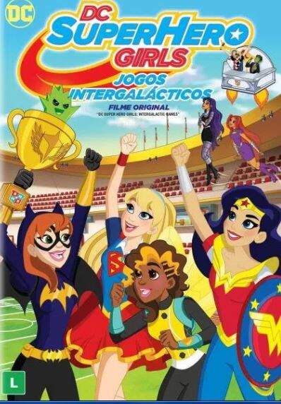 Dvd - Dc Superhero Girls - Jogos Intergalácticos - Sebo e Livraria