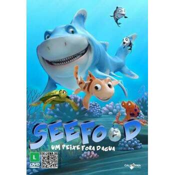 Dvd - Seefood - Um Peixe Fora D'água - Sebo e Livraria Mania de