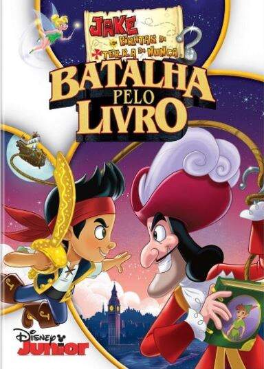 DVD - JACK e OS PIRATAS DA TERRA DO NUNCA - BATALHA PELO LIVRO