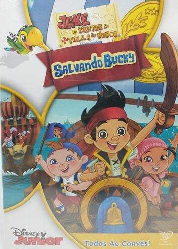 DVD - JAKE e OS PIRATAS DA TERRA DO NUNCA - SALVANDO BUCKY - Sebo DVD - JAKE e OS PIRATAS DA TERRA DO NUNCA - SALVANDO BUCKY - Sebo