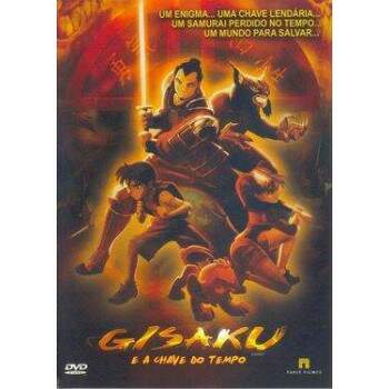 DVD - GISAKU e A CHAVE DO TEMPO - Sebo e Livraria Mania de Cultura