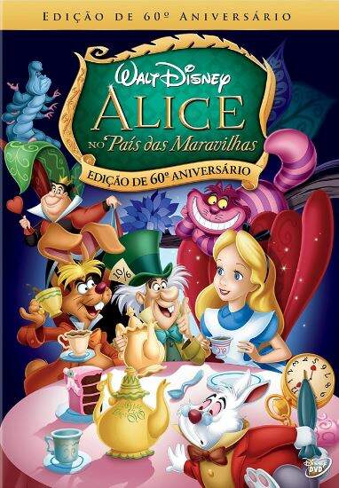 Dvd - Alice No País Das Maravilhas - Edição De 60 Aniversário