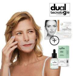Kit Dual Tec Adesivo para Rugas ao Redor da Boca e Srum Clareador
