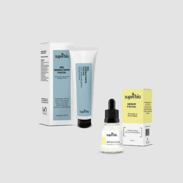 Kit Gel Hidratante Facial e Srum Firmador