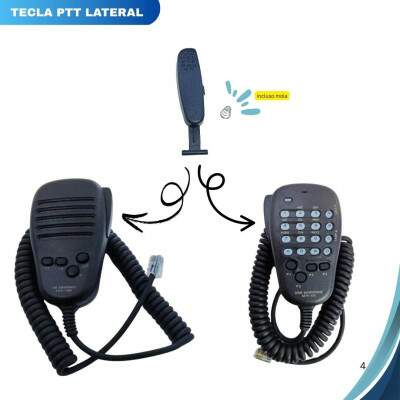 Tecla Ptt Para Microfone Mh48 Yaesu
