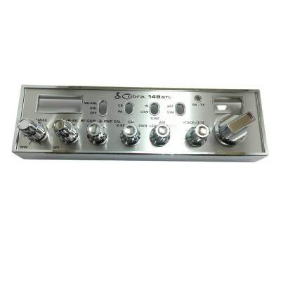 Frente Rdio Cobra 148 Gtl Prata