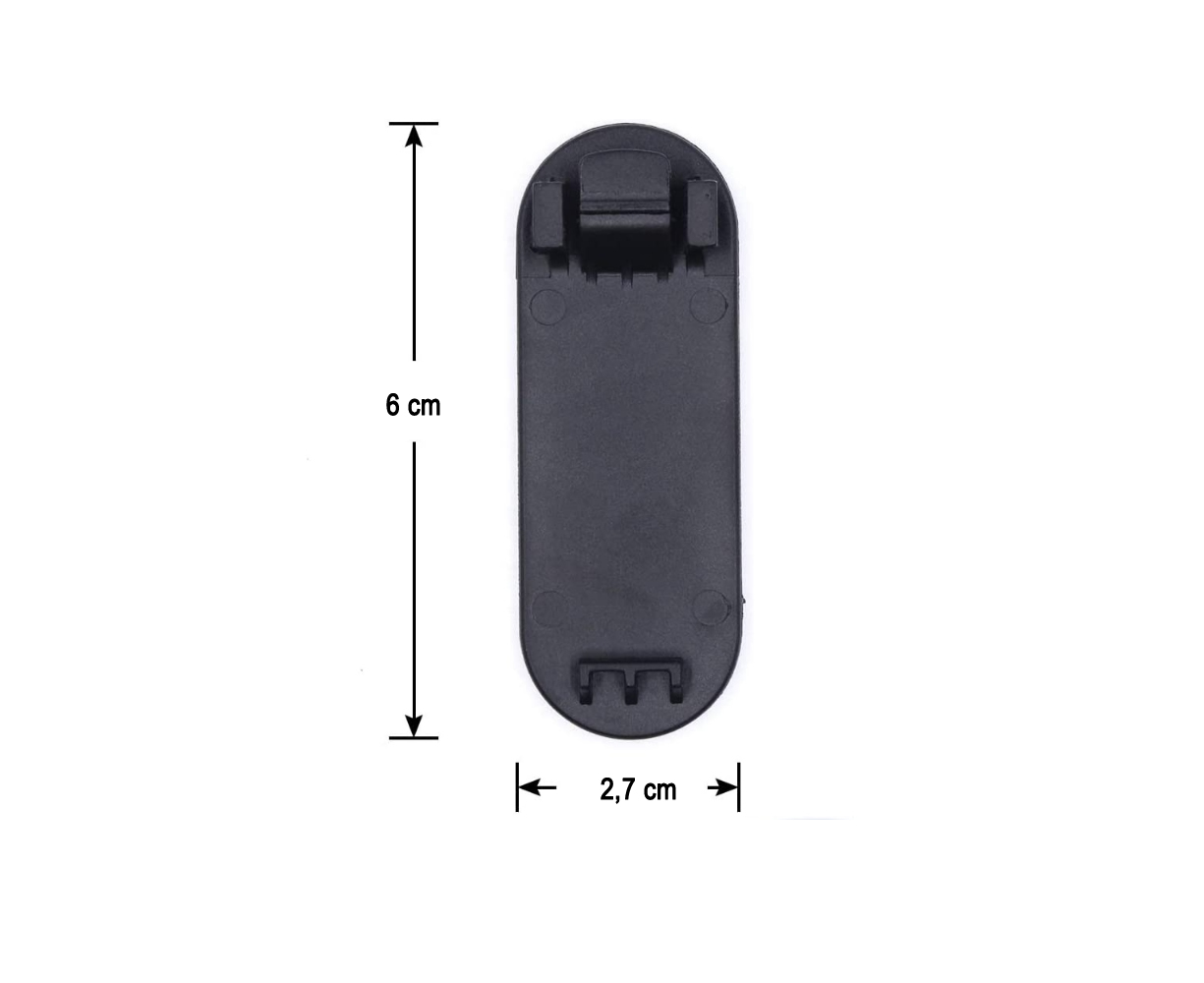 10-Pack Motorola Talkabout Belt Clips - PMLN7438AR Replacement For T Series Radios