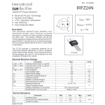 Transistor IRFZ24N IRFZ 24N Mosfet TO-220