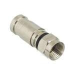 Conector F De Compresso Cabo Coaxial Rg59