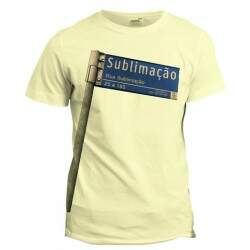 Camiseta de Algodão OFF-WHITE para Sublimação (1 un)