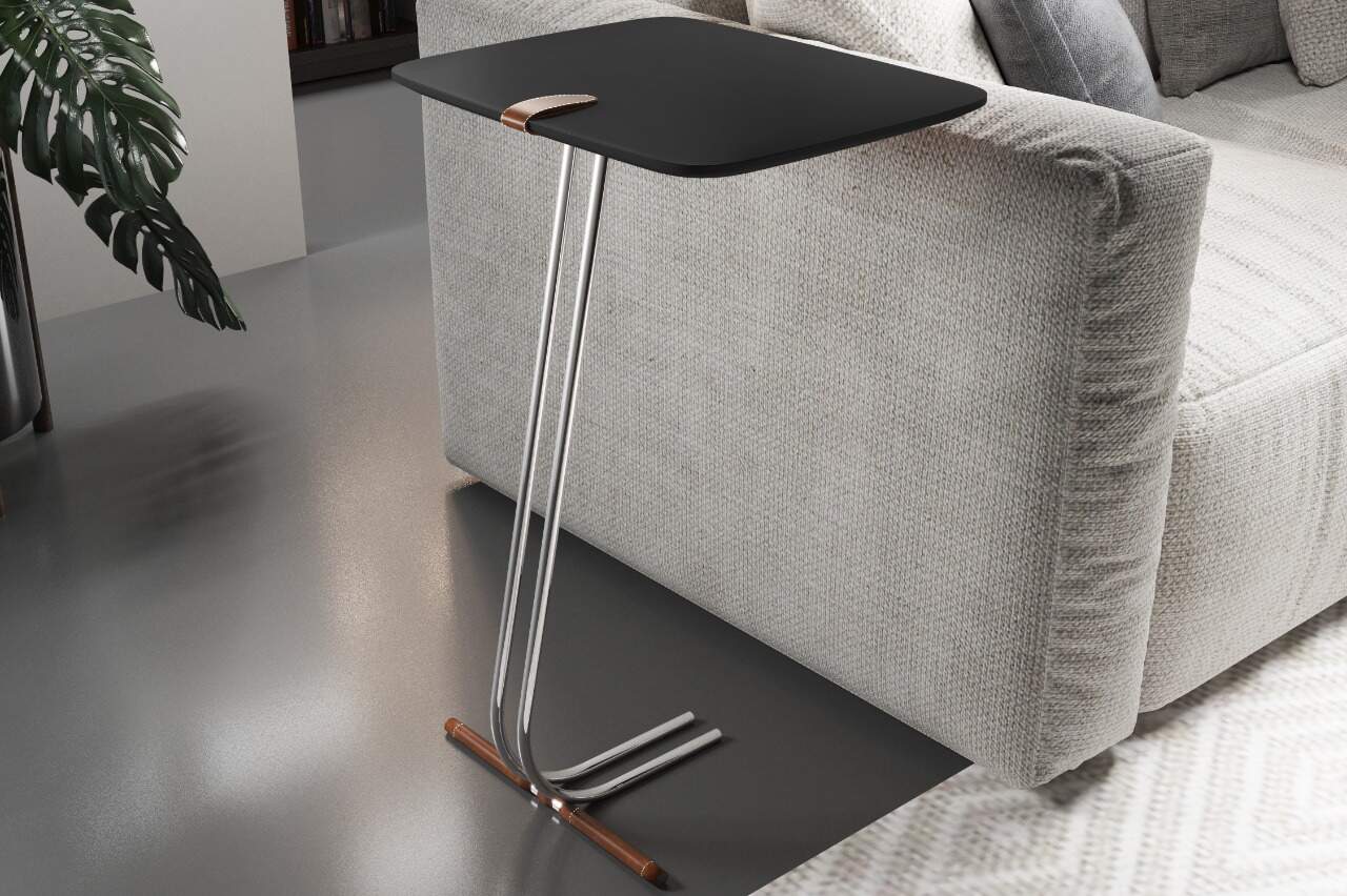 mesa de apoio lateral new para sofa