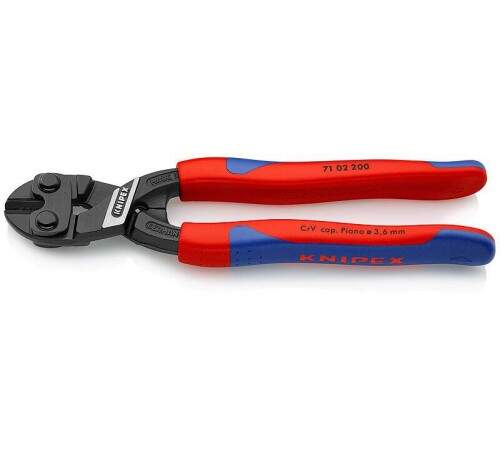 71 12 200 KNIPEX CoBolt® Alicate Corte Paralelo 8 200mm