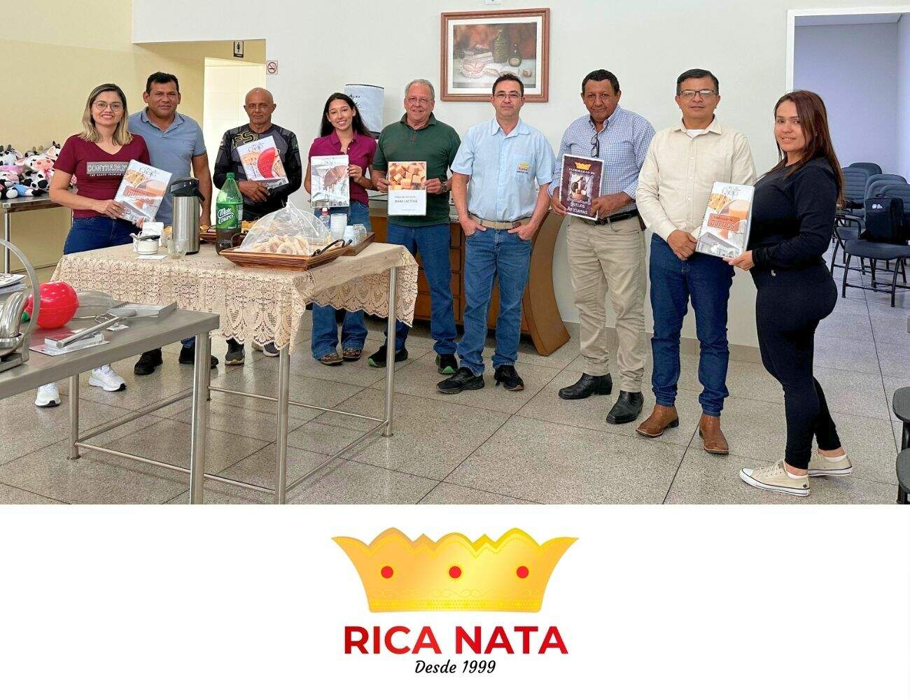 Visitantes do Amazonas conhecem de perto a sede da Rica Nata