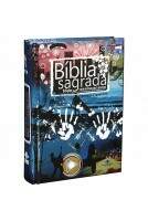 Bíblia Sagrada - Notas Para Jovens - NTHL - Azul Metalizada