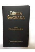 Bíblia Letra ExtraGigante CPP - Cor Preto com Bordas