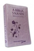 A Bíblia Sagrada referência e mini Concordância - Cor Lilás ACF