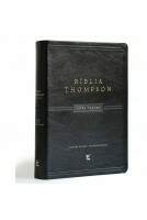 Bíblia Thompson Letra Grande - Luxo Preta