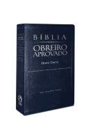 Bíblia Obreiro Aprovado Grande Luxo - Azul