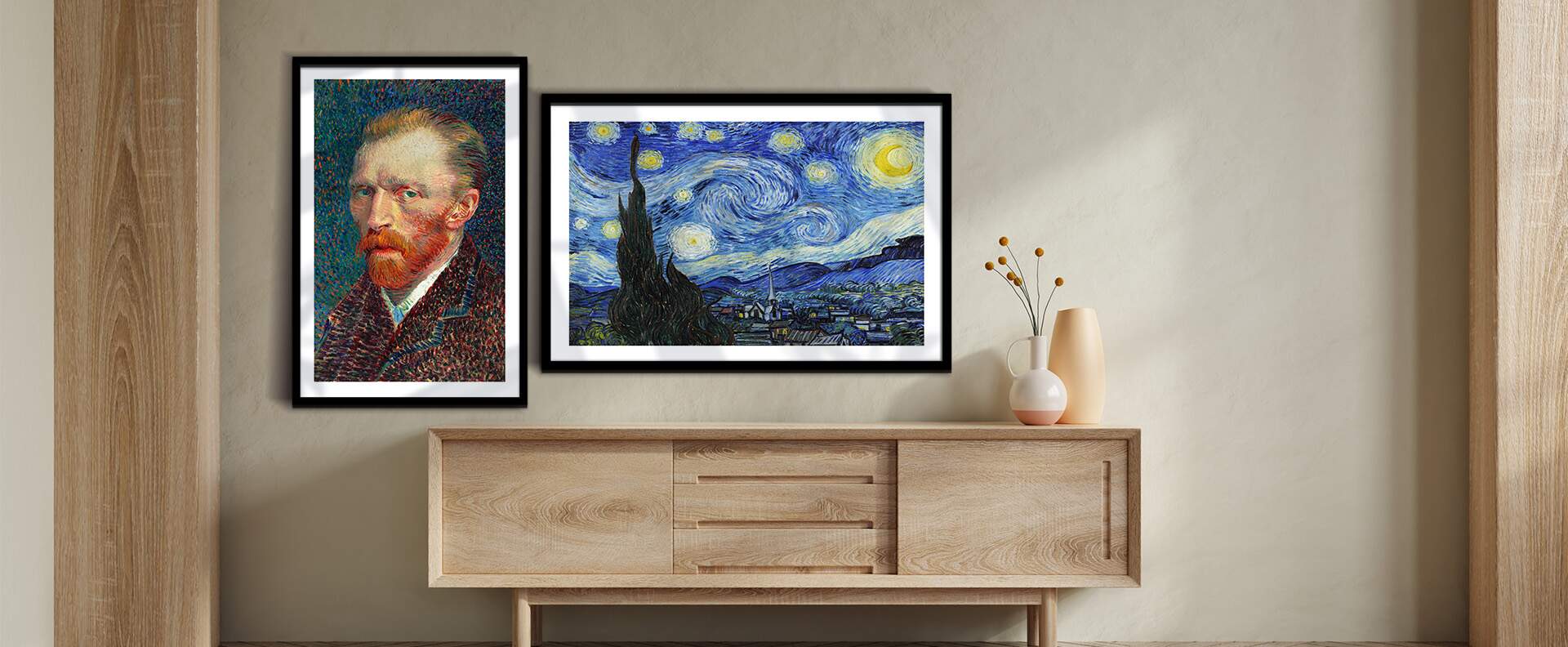 Quadro Decorativo Pinturas Famosos