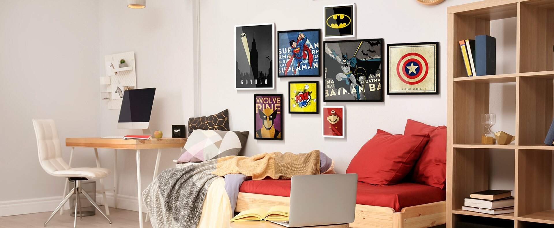 Quadro Decorativo Geeks
