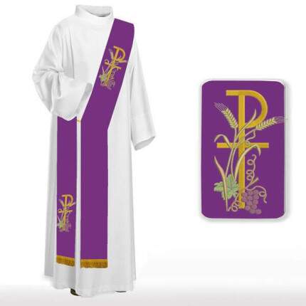 Estola Diaconal Roxa ED004