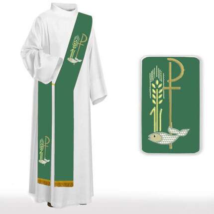 Estola Diaconal Verde ED009