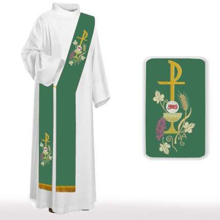 Estola Diaconal Verde ED08